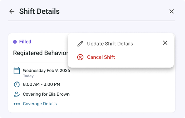 Spindle shift management details
